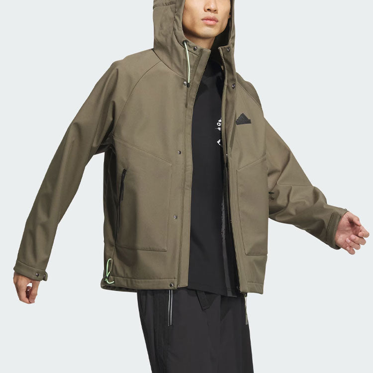 adidas City Escape Jacket Asia Sizing 'Green' JE8574