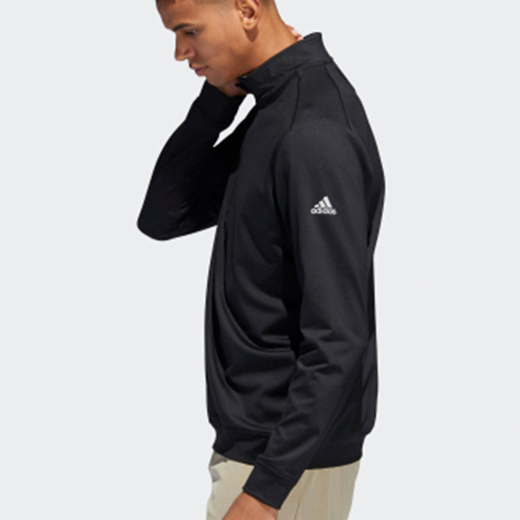 adidas Classic Club 1/4 Zip Sweatshirt - Black DQ2292