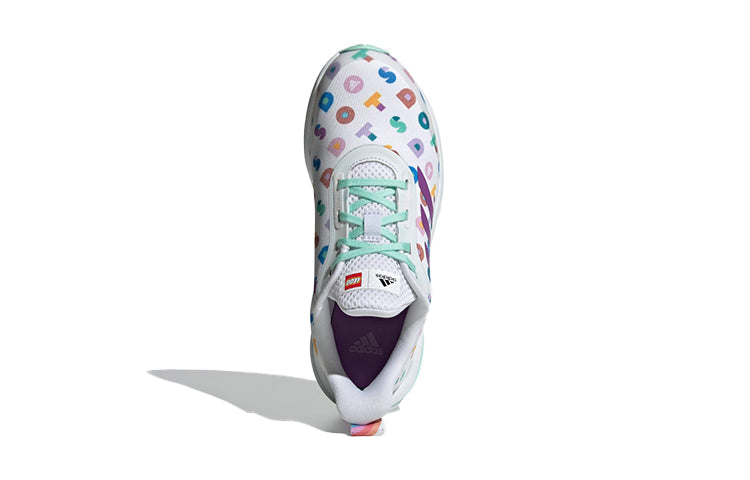 (GS) adidas LEGO x FortaRun Big Kid 'Dots - White' G57929