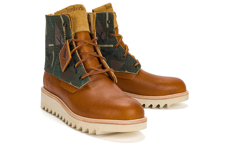 Timberland x Nina Chanel Abney Future 73 6 Inch Waterproof Boot 'Rust and Green' A69CK