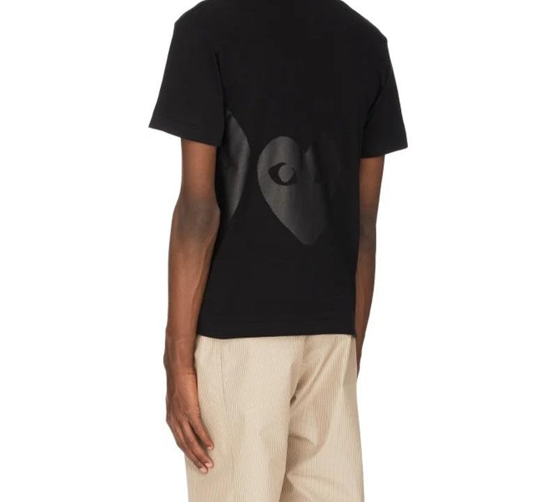 COMME des GARCONS PLAY Three Hearts T-Shirt 'Black' AZ-T196-051-1