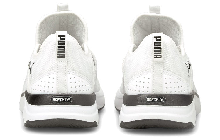 (WMNS) PUMA Softride Sophia Slip-On 'White Black' 195161-04