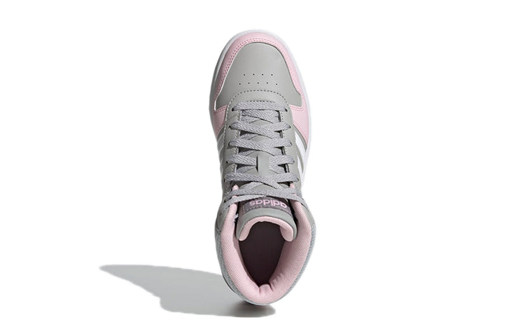 (GS) adidas Hoops 2.0 Mid 'Grey Pink' GZ7772