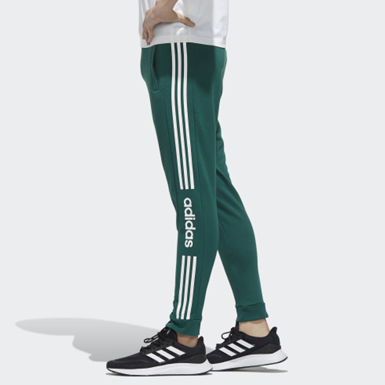 adidas neo M Esntl 3S Tp2 Sports Pants Green FP7486