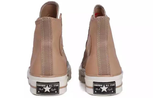 Converse Chuck 70 Hi High Top Leather Champagne Tan 163328C