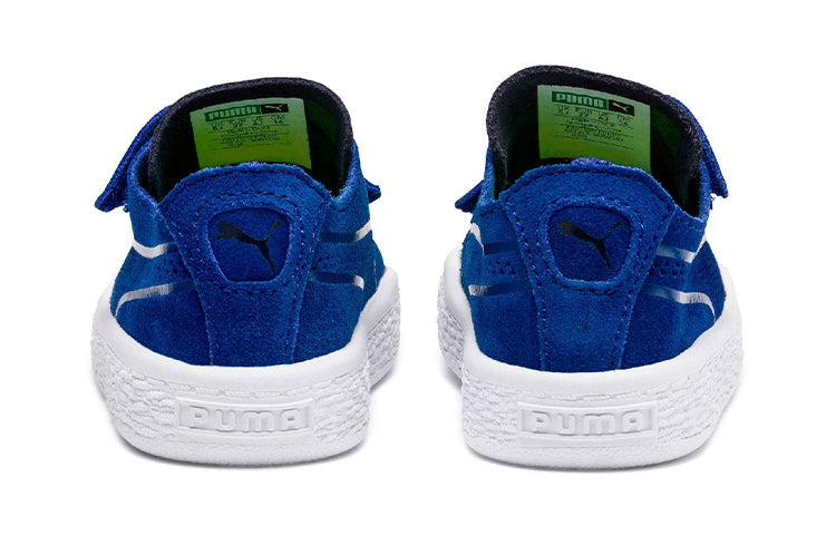 (PS) PUMA Suede Deconstr. Mon Ster V Running Shoes Blue/Yellow 369092-02