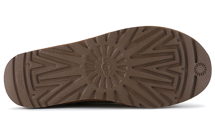 (WMNS) UGG Classic Mini Double Zip Zipper Brown 1018849-CHE