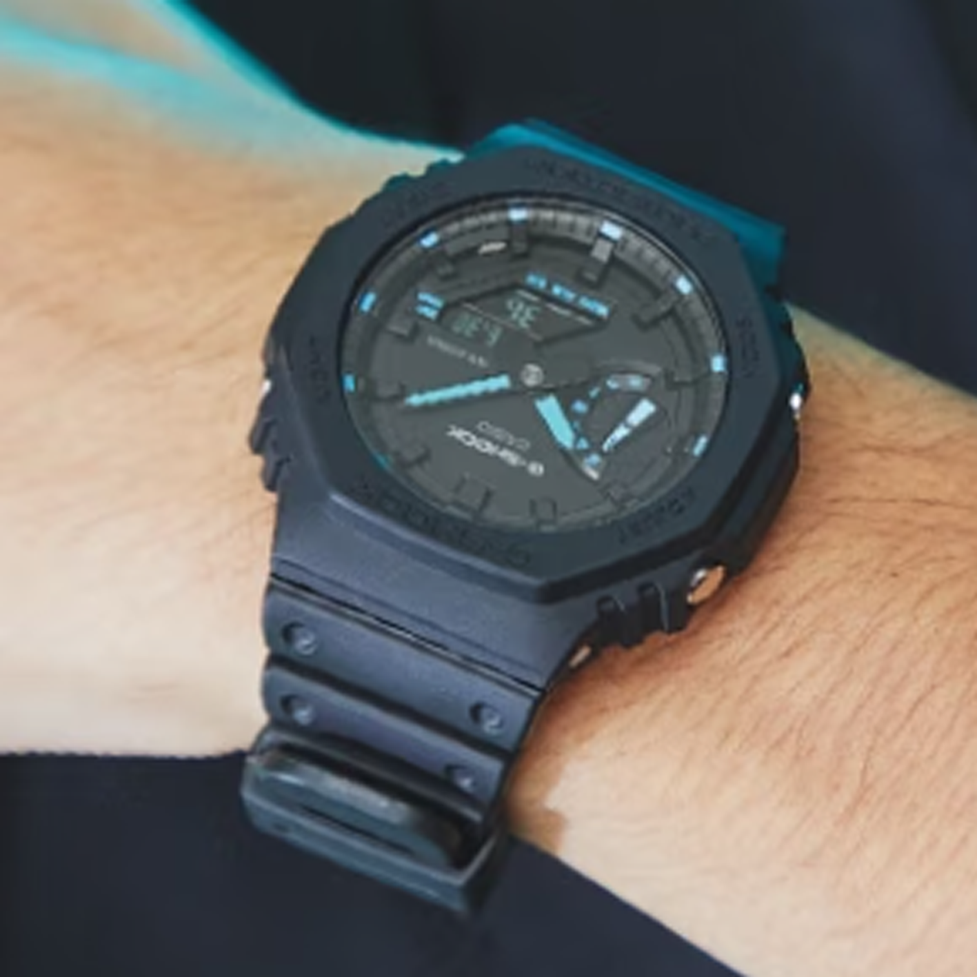 CASIO G-Shock Analog-Digital 'Black' GA-2100-1A2PR