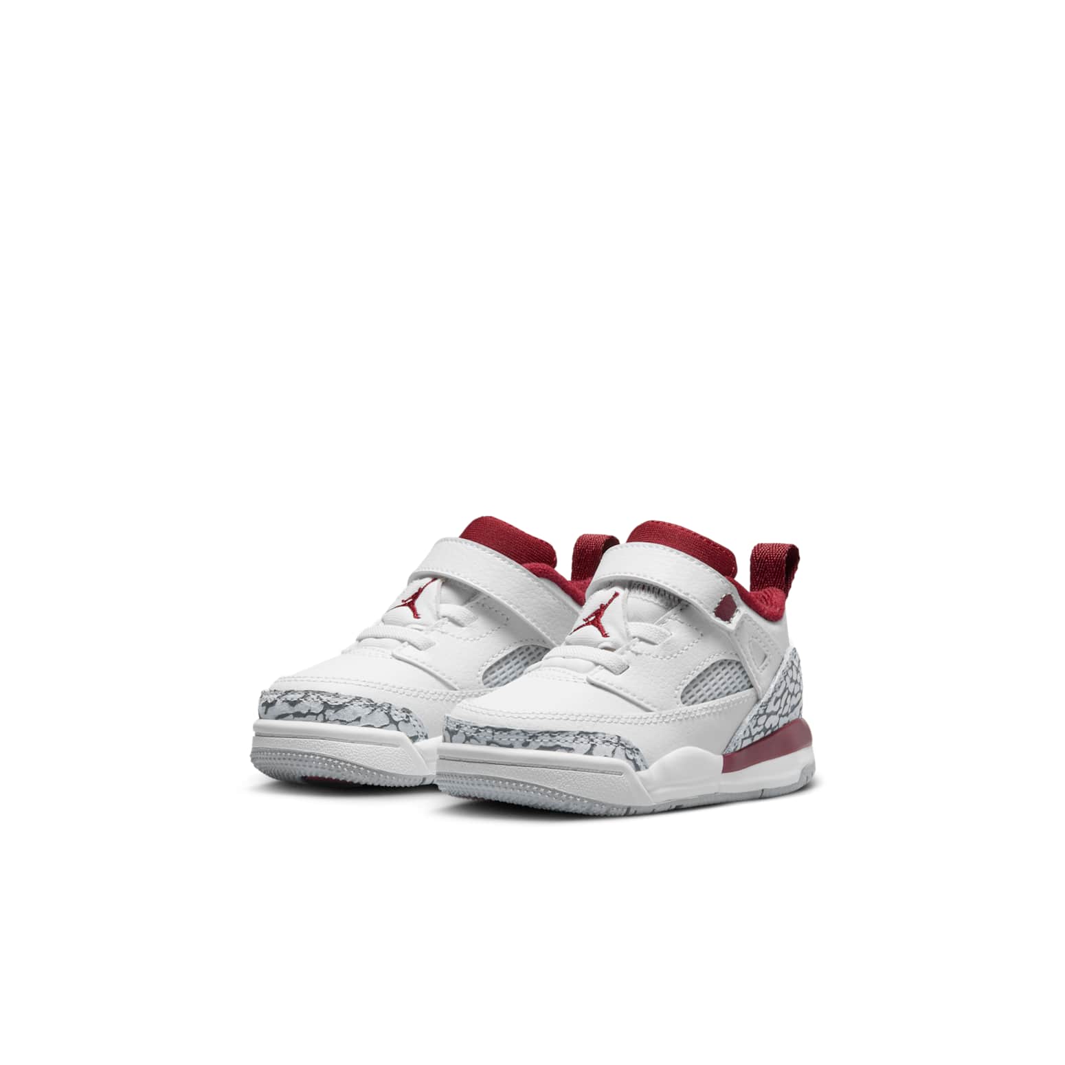 (TD) Air Jordan Spizike Low 'White Wolf Grey Anthracite Team Red' FQ3952-106