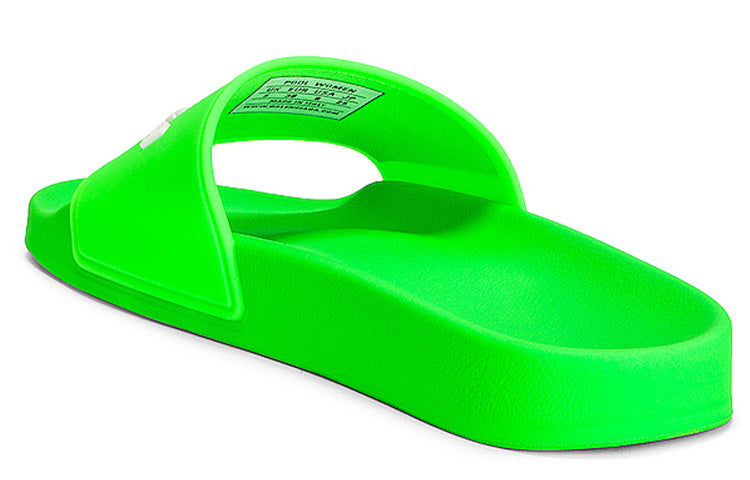 (WMNS) Balenciaga Pool Slide 'Neon Green' 565547W1S823590