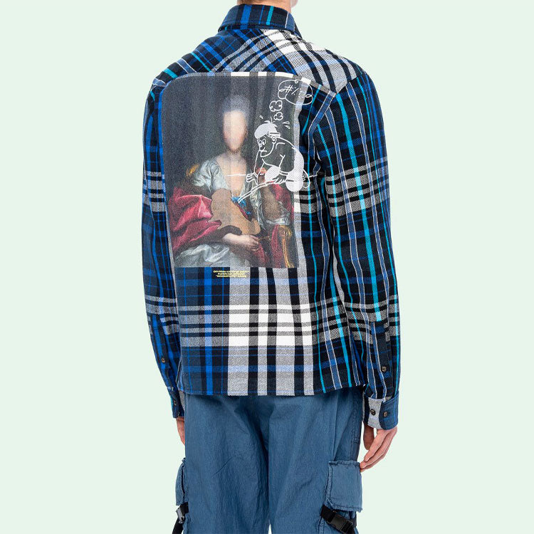 Off-White Fw19 Mariana De Silva Check Shirt OMGA060E19E230053088