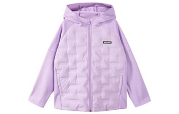(GS) Skechers Casual Hooded Jacket 'Blue Black Purple' P422K024