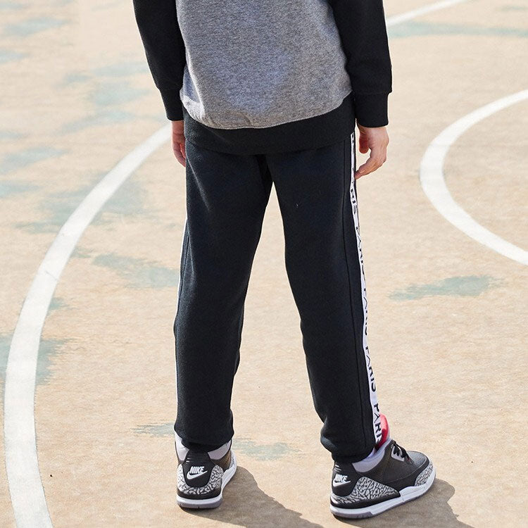 (GS) Air Jordan Paris Saint-Germain Sweatpants 'Black' 956619-023