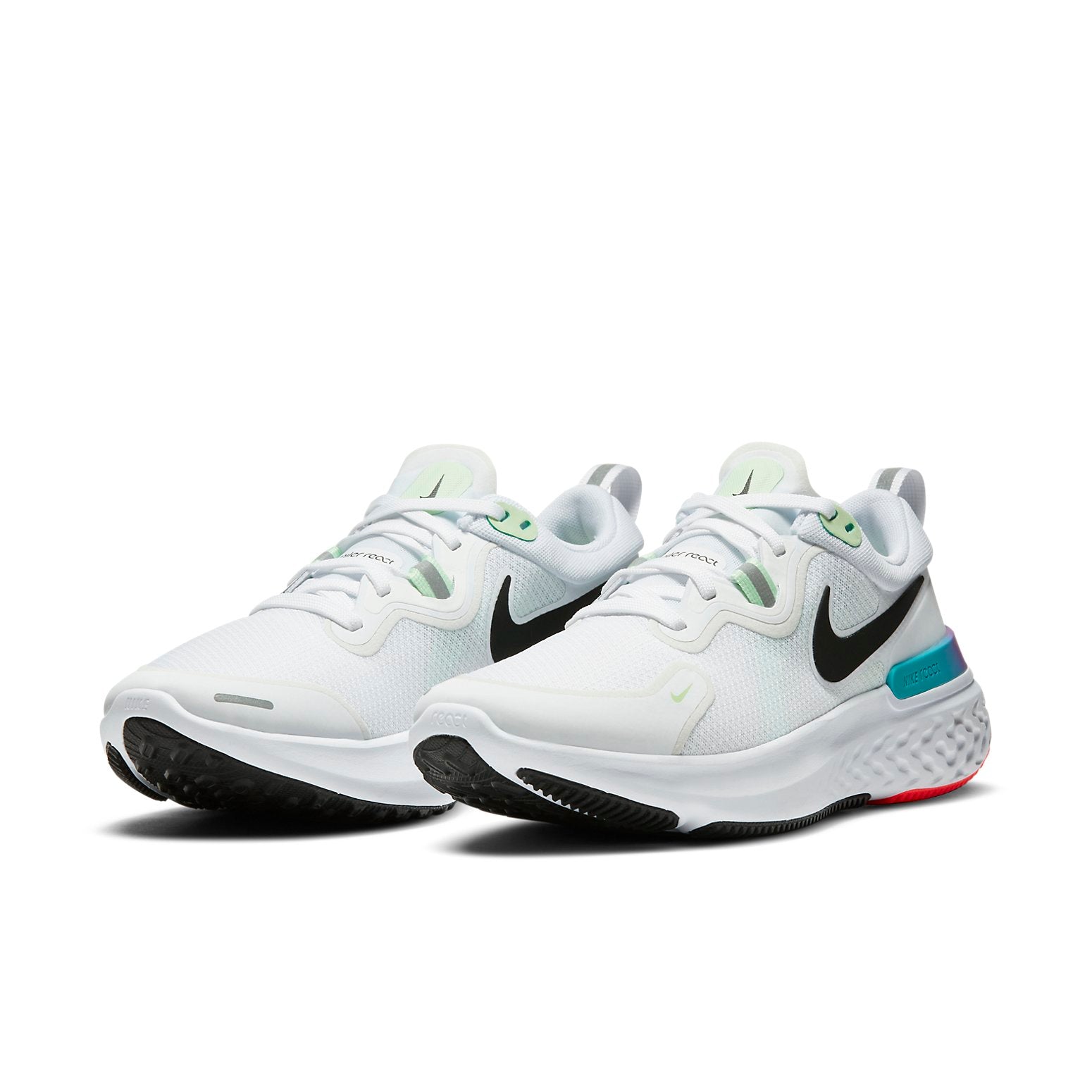 (WMNS) Nike React Miler 'White Multi' CW1778-102