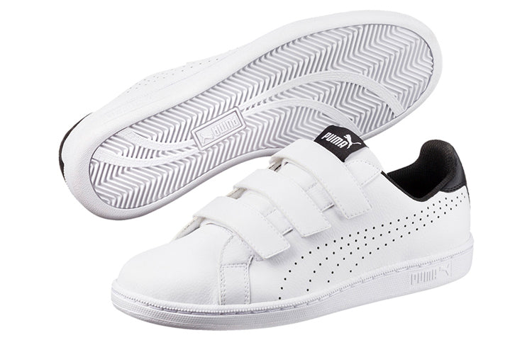 PUMA Smash Velcro 'White Black' 363723-03