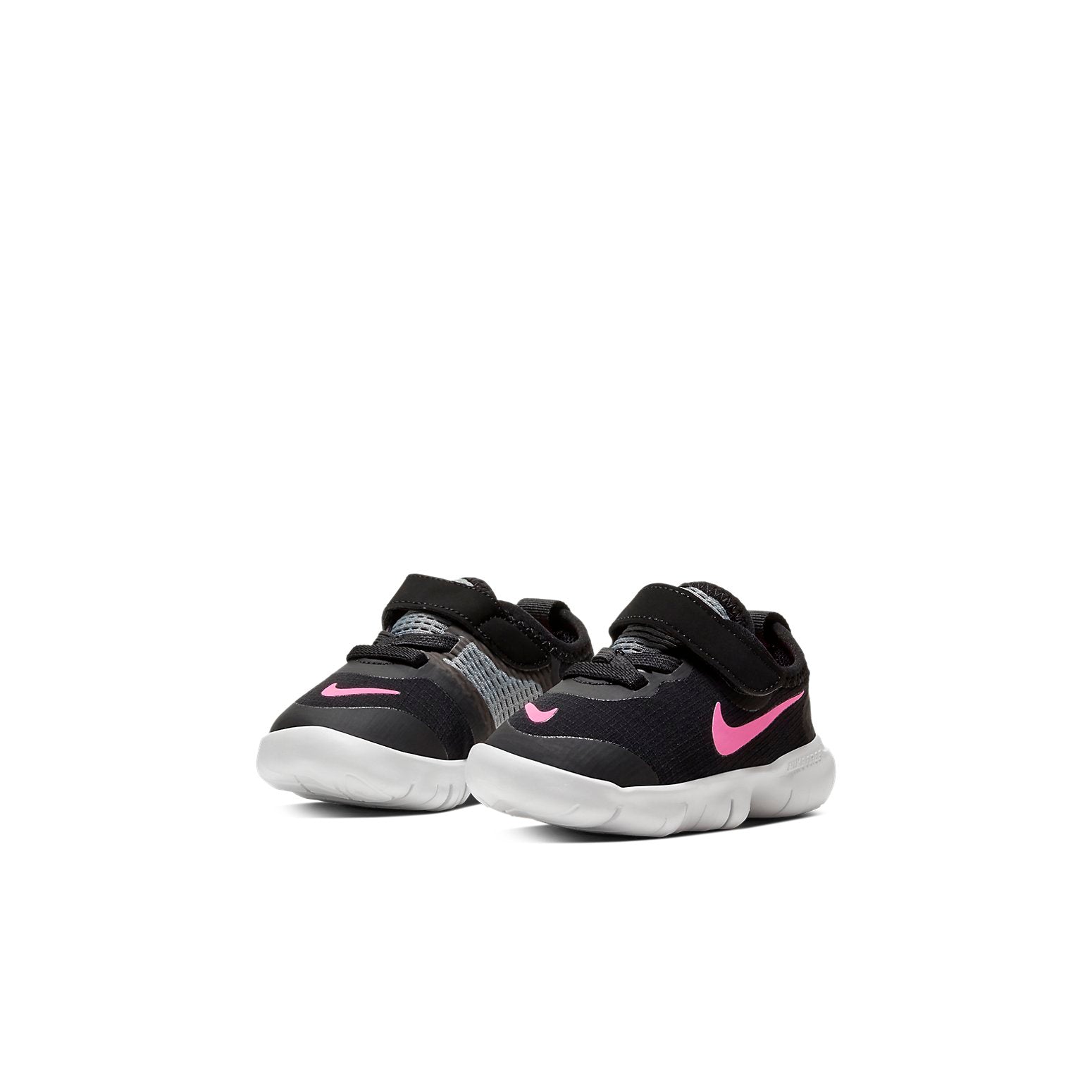 (TD) Nike Free RN 5.0 'Black Grey Pink Glow' CJ2080-001