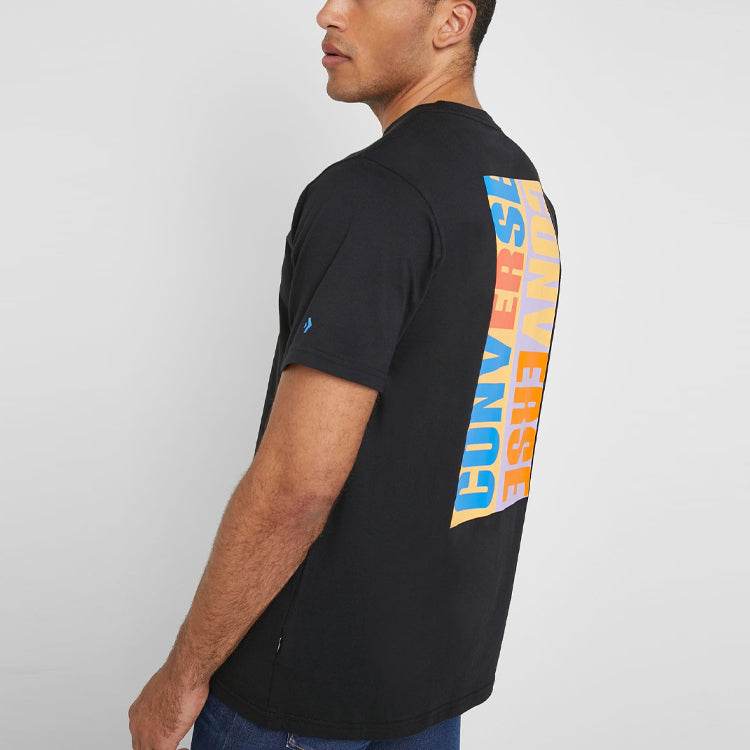Converse Reverse Box Tee Asia Sizing 'Black' 10008541-A05