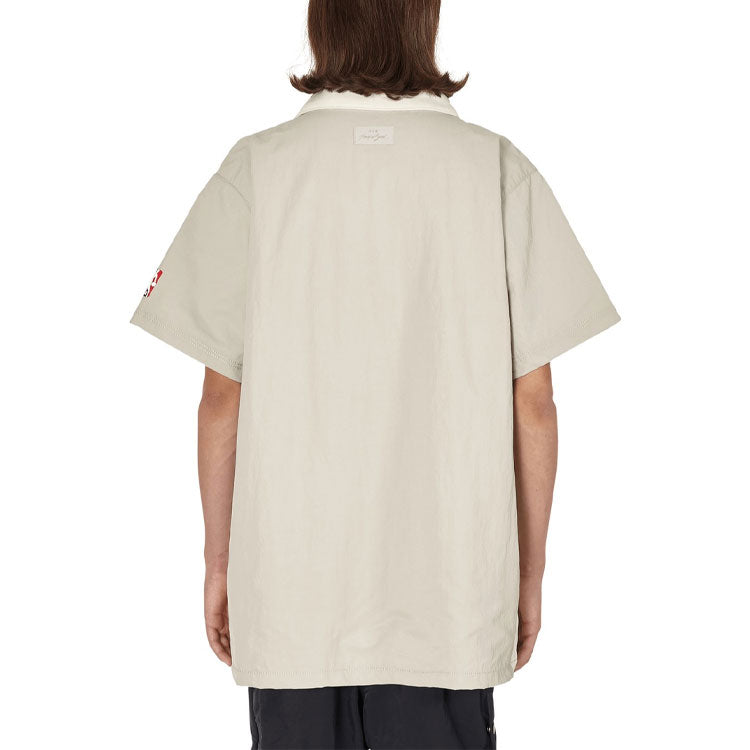 Nike x Fear of God x NBA Crossover Solid Color Loose Short Sleeve Shirt Gray CU4616-271
