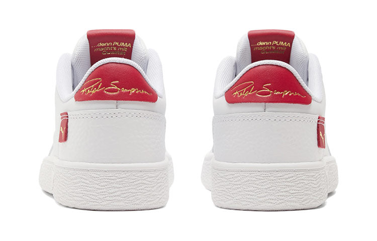 PUMA Ralph Sampson Mc Pop Casual Shoes White/Red 375910-02
