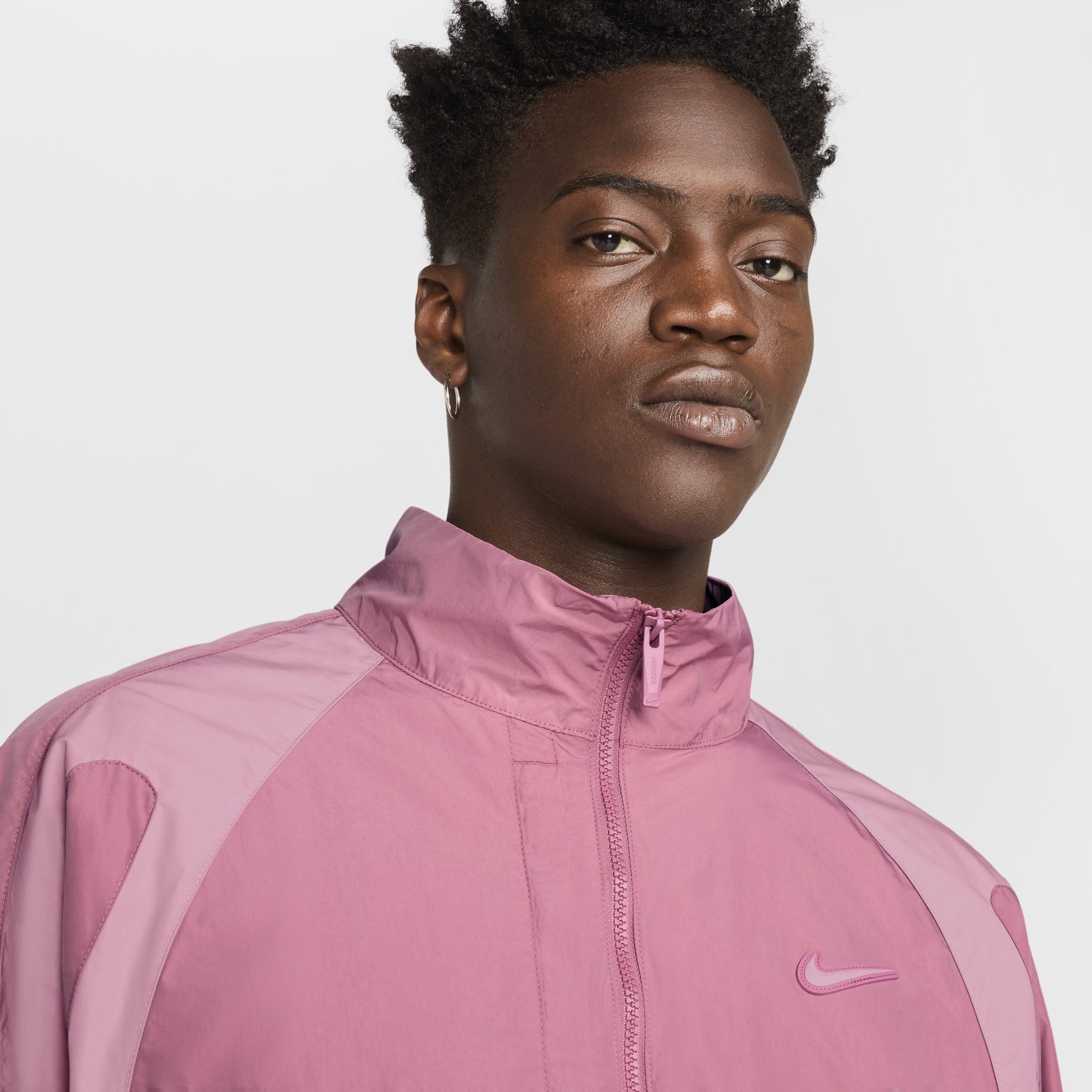 Nike x NOCTA Drake Northstar Nylon Track Jacket 'Desert Berry Elemental Pink' FN7666-667