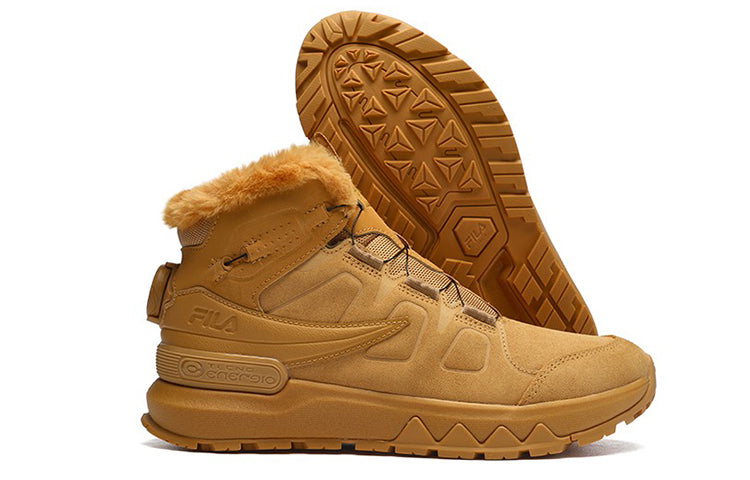 (WMNS) FILA Outdoor Ruuner Hi 'Yellow Silver' A12W142210FHS