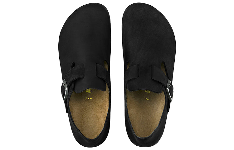 Birkenstock London Oiled Leather 'Black' 166541