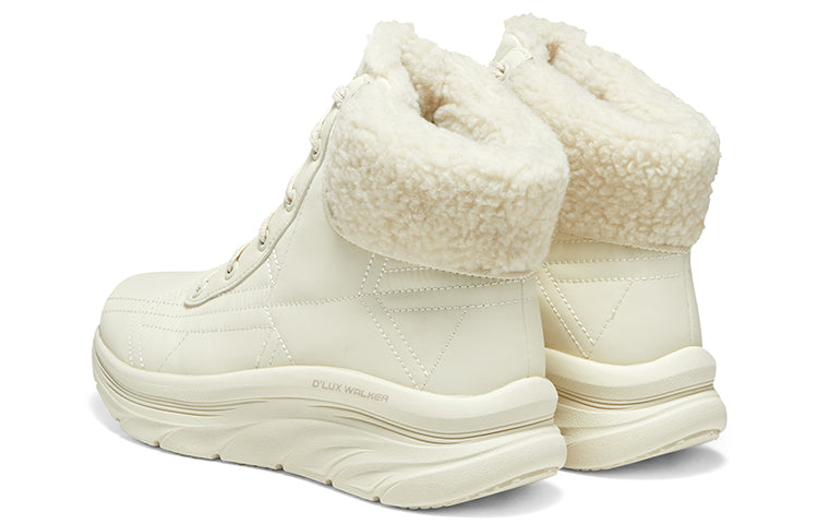 (WMNS) Skechers Modern Comfort Boots 'White' 167852-NAT
