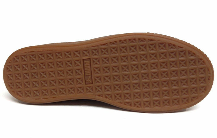 (WMNS) PUMA Basket Platform Core 'Black Gum' 364040-02