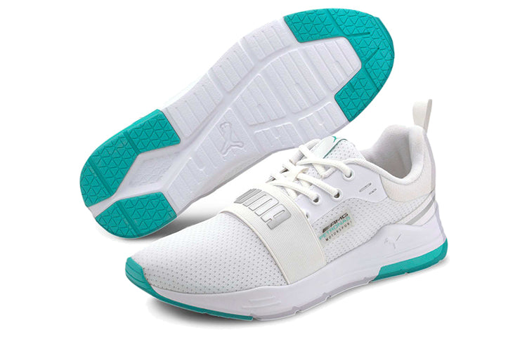 PUMA Mercedes Wired 'Grey White Green' 306604-02