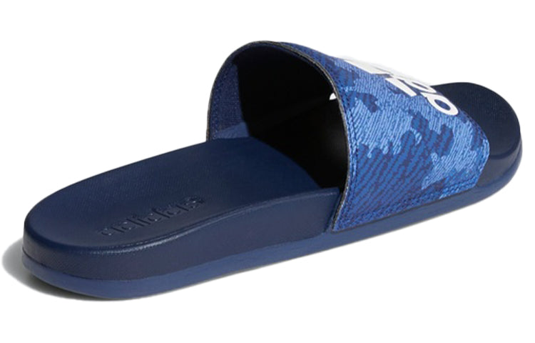 adidas Adilette Comfort Slides Blue Slipper 'Blue White' F34726