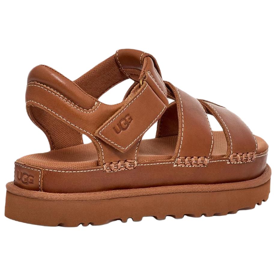 (WMNS) UGG Goldenstar Strap Platform Sandal 'Tan' 1154650TAN