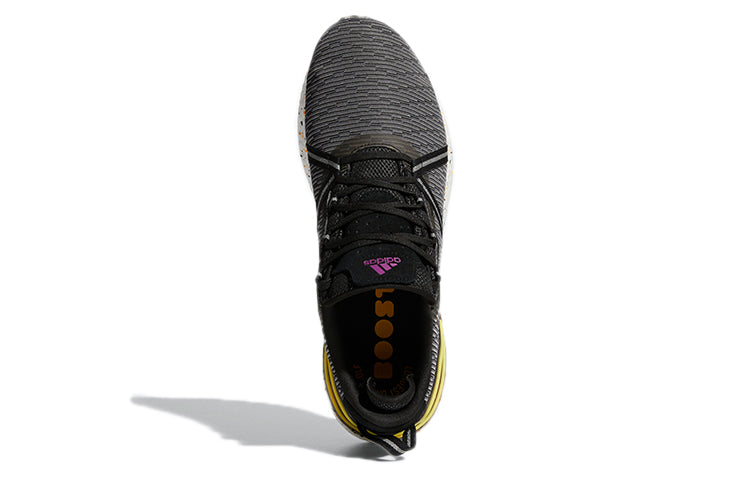 adidas Solarthon Primegreen Spikeless Golf 'Black Solar Gold' FZ1024
