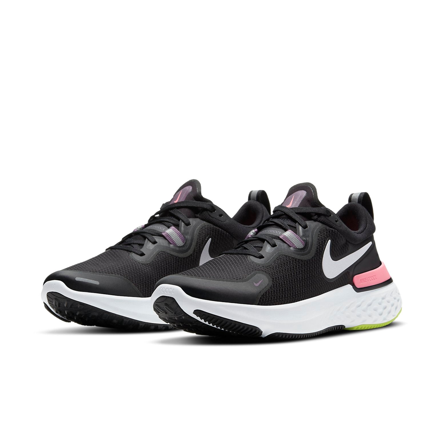 (WMNS) Nike React Miler 'Black Sunset Pulse' CW1778-012
