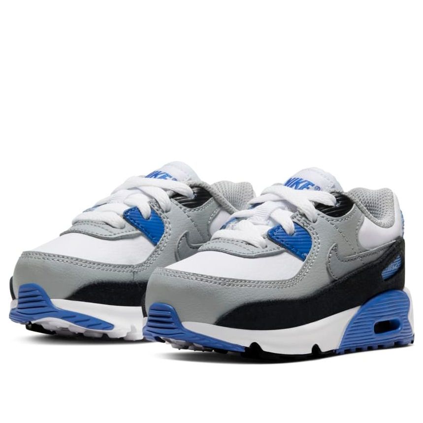 (TD) Nike Air Max 90 Leather 'White Royal Blue' CZ9444-100