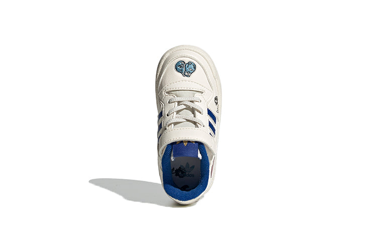 (TD) adidas originals Forum Low El I Shoes White/Blue FY2546