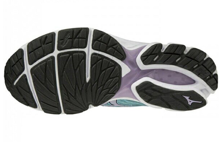 (WMNS) Mizuno Wave Rider 22 Wide 'Blue Silver' J1GD183269