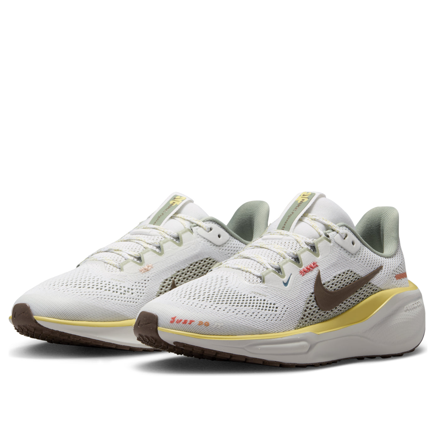 (GS) Nike Air Zoom Pegasus 41 'White Mink Brown Soft Yellow' HV6006-121