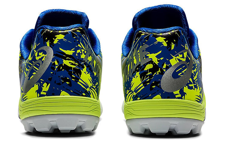 ASICS Unisex Toque 7 TF Turf Soccer Shoes Yellow/Blue 1113A025-751