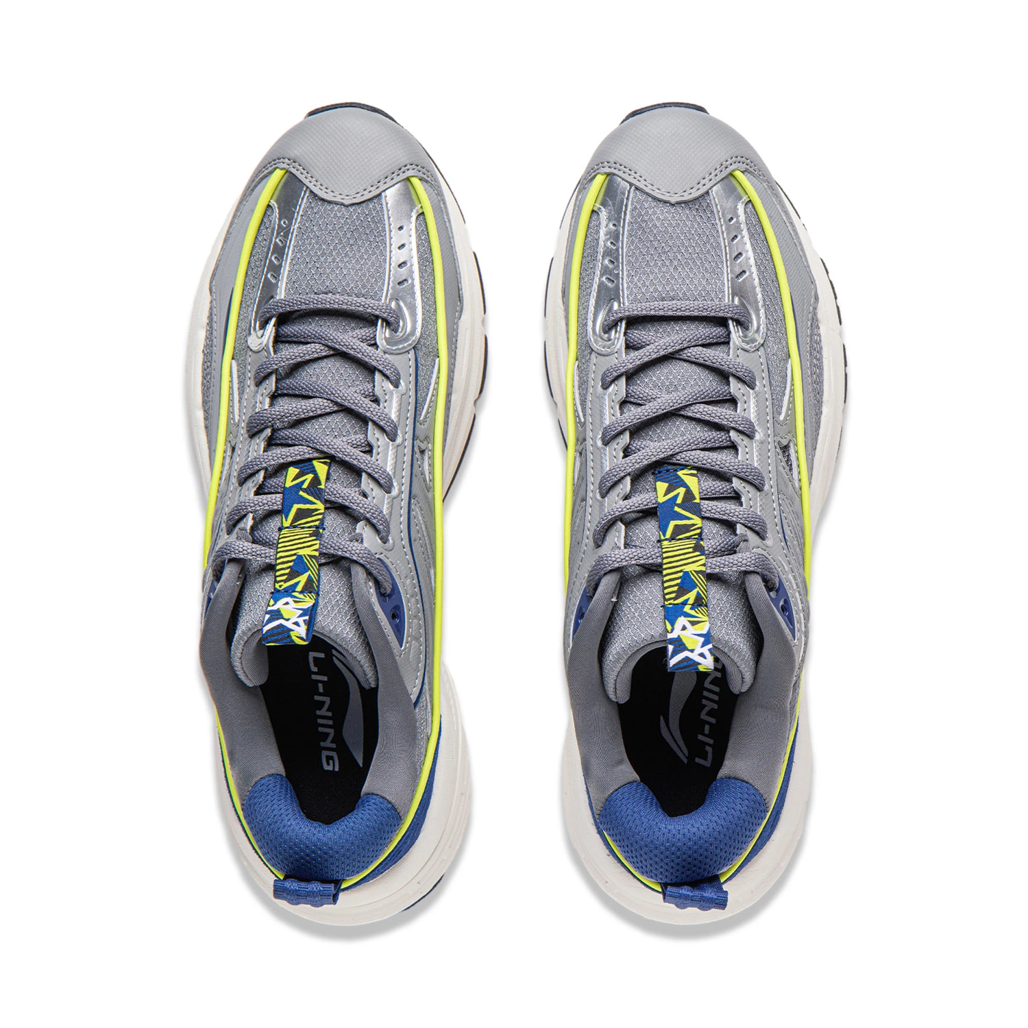 Li-Ning Starlit 'Grey Blue White' AGCT503-3