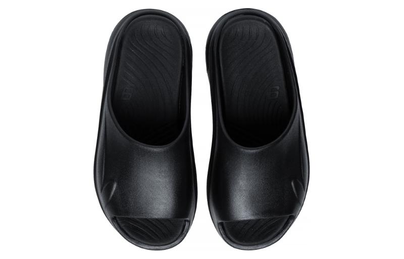 Li-Ning Soft Slipper 'Core Black' AGAT017-1