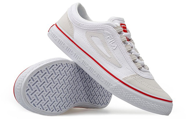 (WMNS) FILA FUSION Fila Classic Boarder 'White Red' T12W034405FWG