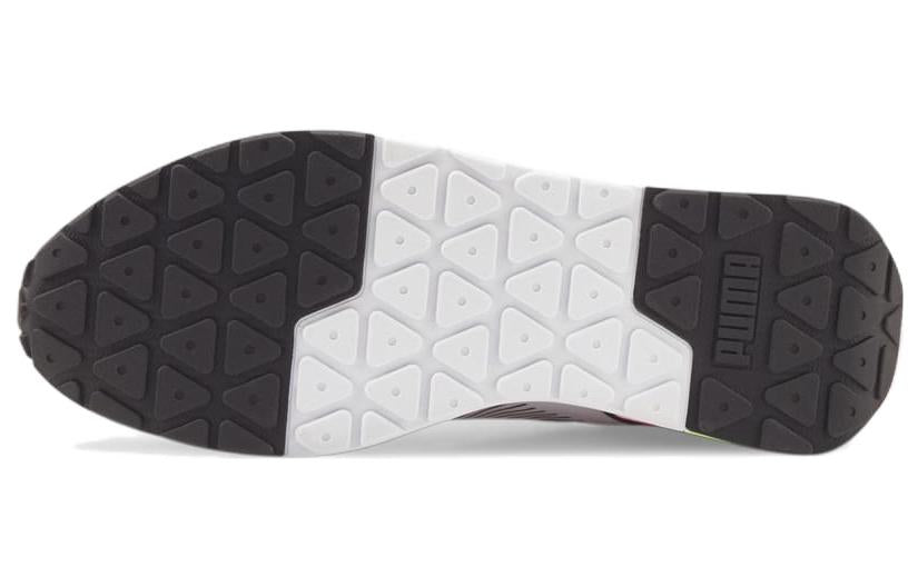 PUMA R22 Low Top White Black Orange 383057-04
