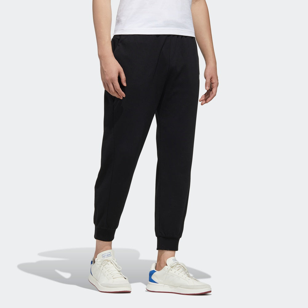 Men's adidas neo FAVES TP Sports Pants/Trousers/Joggers Black FP7332