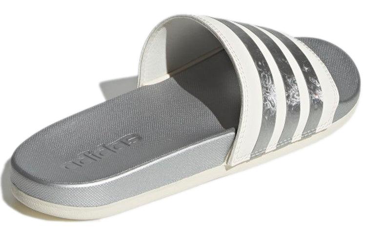 (WMNS) adidas Adilette Comfort Slide 'White Matte Silver' GW8746