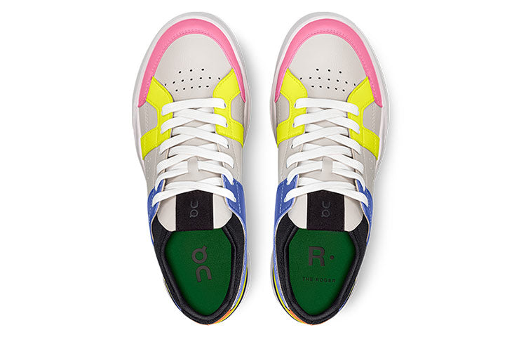 (WMNS) On Running Clubhouse x The Roger 'White Blue Yellow' 48.99369