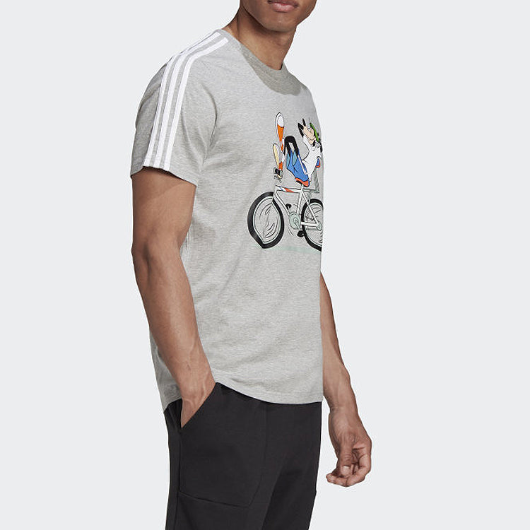 adidas Originals x Disney Cycling Tee 'Grey' GQ0900