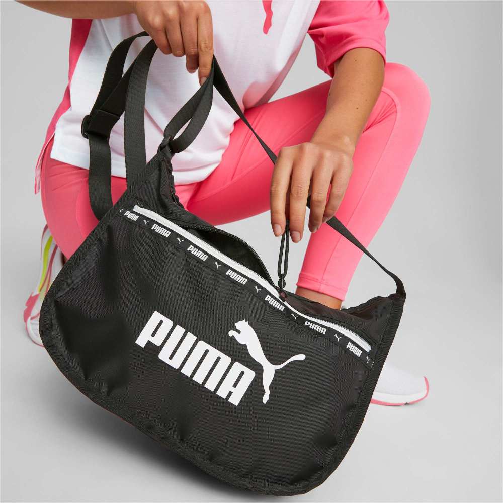 (WMNS) PUMA Core Base Shoulder Bag 'Black White' 07914401