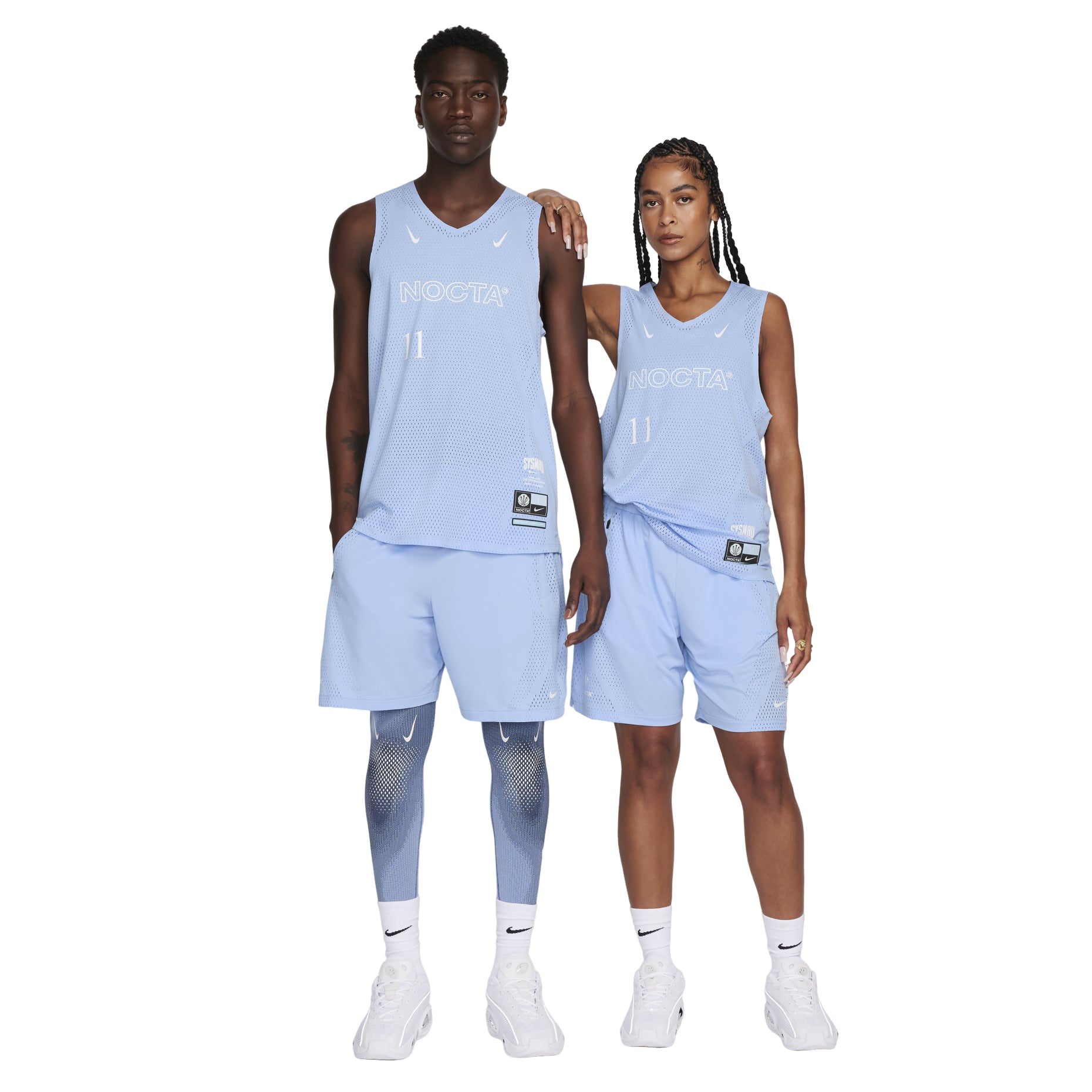 Nike x NOCTA Drake FW23 Lightweight Basketball Shorts Asia Sizing 'Mist Blue' DV3652-479