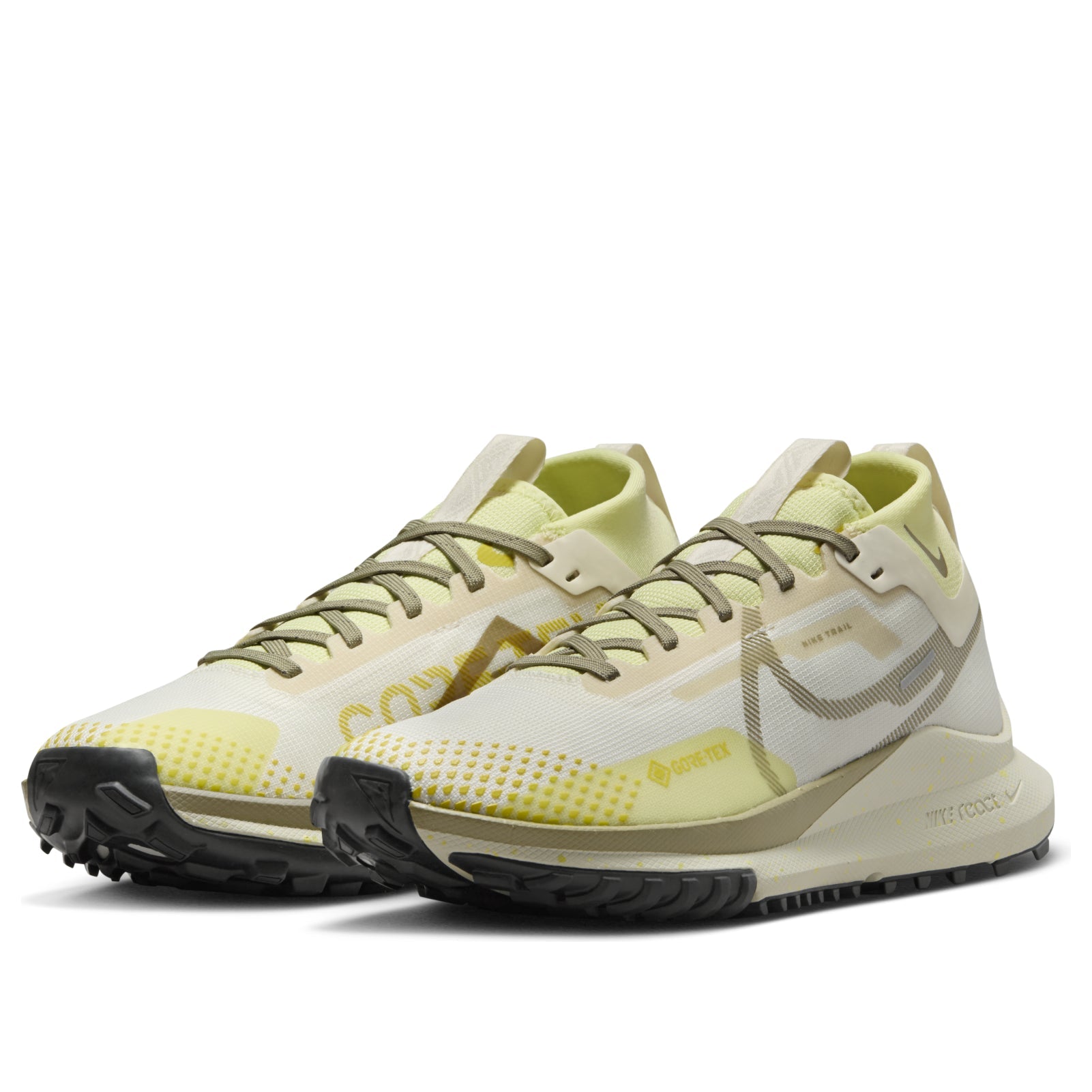 (WMNS) Nike Pegasus Trail 4 GTX Waterproof Trail Running Shoes 'Pale Ivory Neutral Olive' DJ7929-101