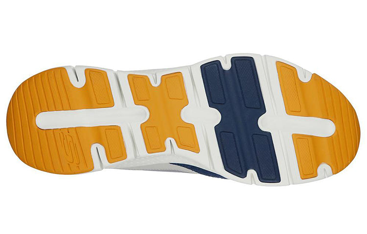 Skechers Arch Fit Sport 'White Gray Yellow' 232204-GYMT
